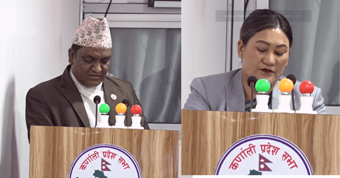 कर्णाली प्रदेशसभामा दुई मन्त्रीको स्पष्टीकरण, बुढाको क्षमायाचना