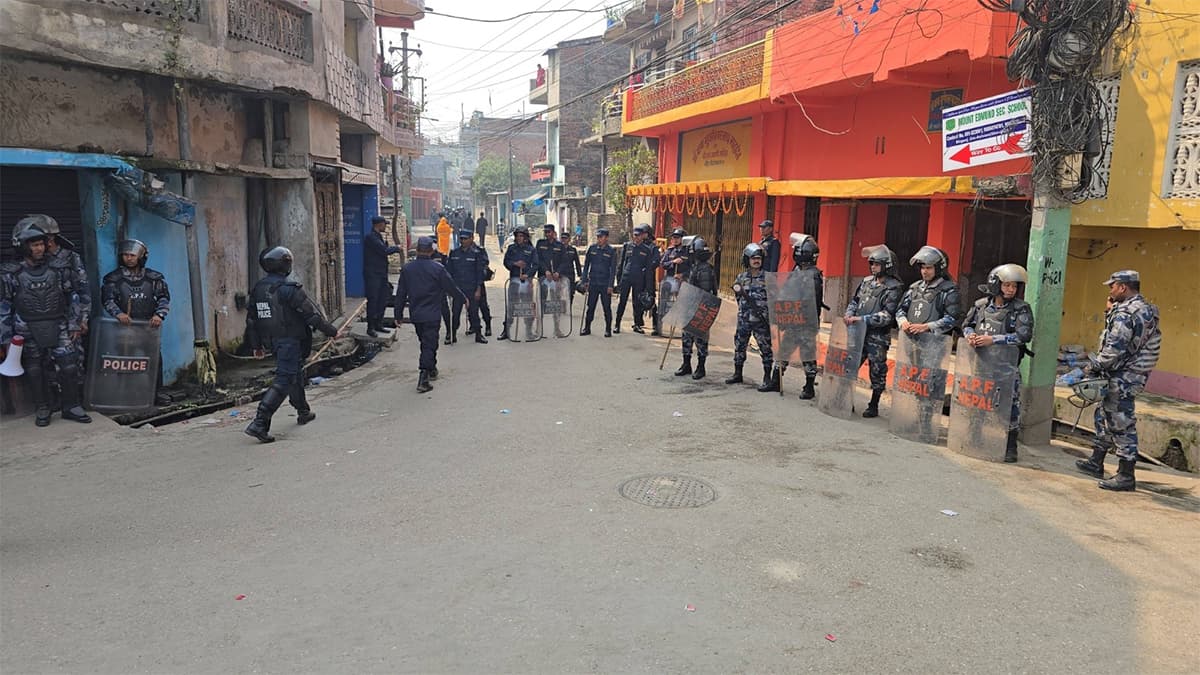वीरगन्जमा हटाइयो निषेधाज्ञा
