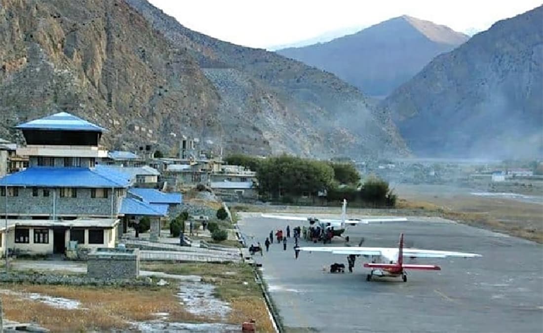 पोखरा–जोमसोम हवाइ सेवा तीन महिना बन्द