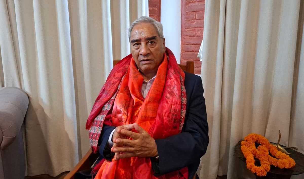 विशेष महाधिवेशनको पक्षमा म थिइनँ, अदालतले न्याय दिन्छ : देउवा