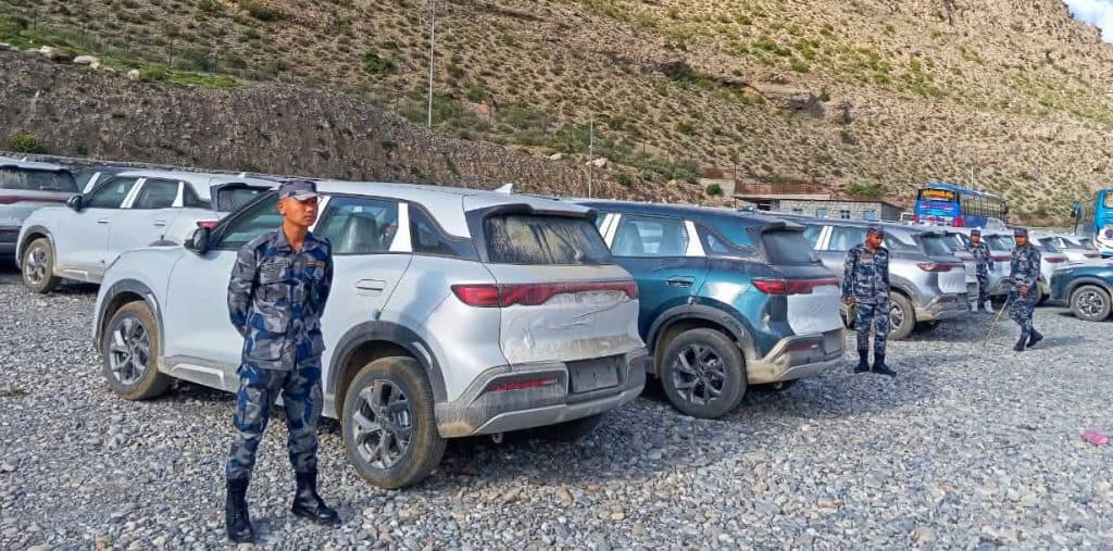 APF Nepal seized 774 EVs on suspicion of customs evasion
