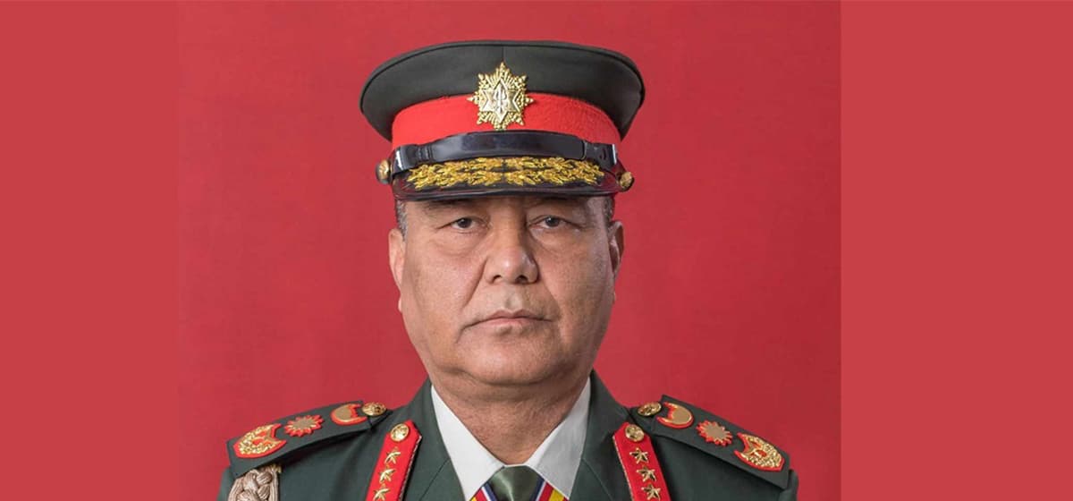 विपद् प्रतिकार्यमा छोटो ‘चेन अफ कमाण्ड’ हुनुपर्छ : प्रधानसेनापति सिग्देल