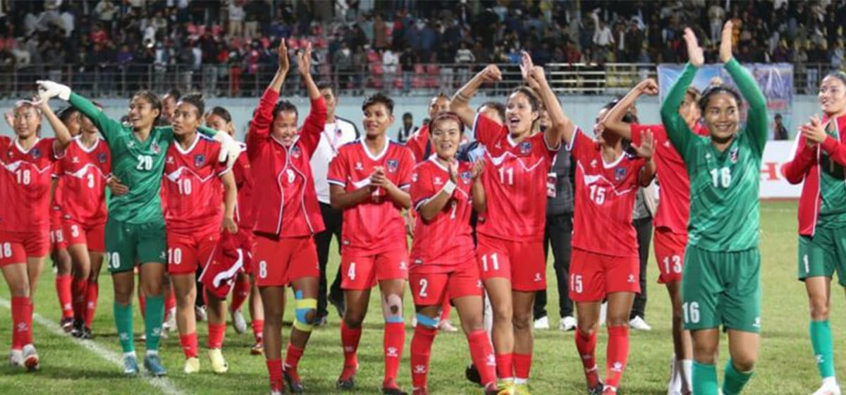 एन्फा-राखेप द्वन्द्वको असर : अन्योलमा महिला साफ च्याम्पियनसिप