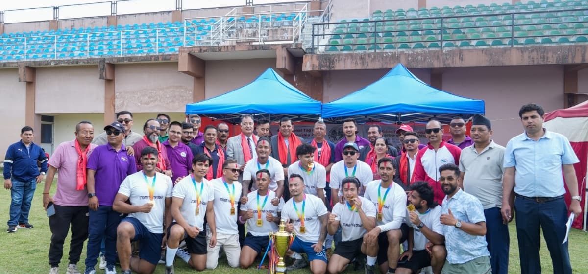 राष्ट्रिय डोरीतान प्रतियोगितामा लुम्बिनी च्याम्पियन, एपीएफ उपविजेता