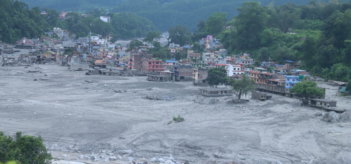 आज यी ३१ जिल्लामा आकस्मिक बाढीको जोखिम, स-साना नदीको बहाव बढ्ने सम्भावना