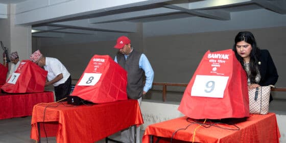 उच्च अदालत पाटन बारमा मतदान जारी