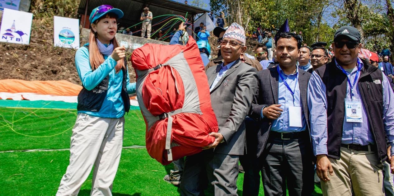 पोखरामा २१औँ नेपाल ओपन प्याराग्लाइडिङ च्याम्पियनसिप सुरु