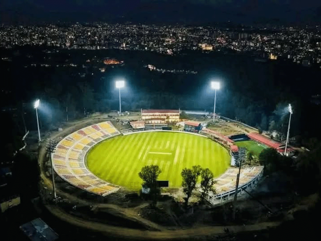 वर्षाका कारण रोकियो नेपाल र यूएईबीचको खेल