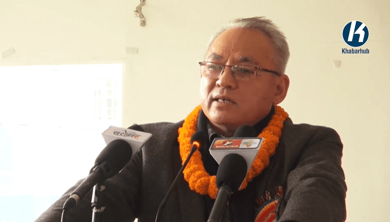 एमाले कार्यवाहक अध्यक्षको जिम्मेवारी थापालाई