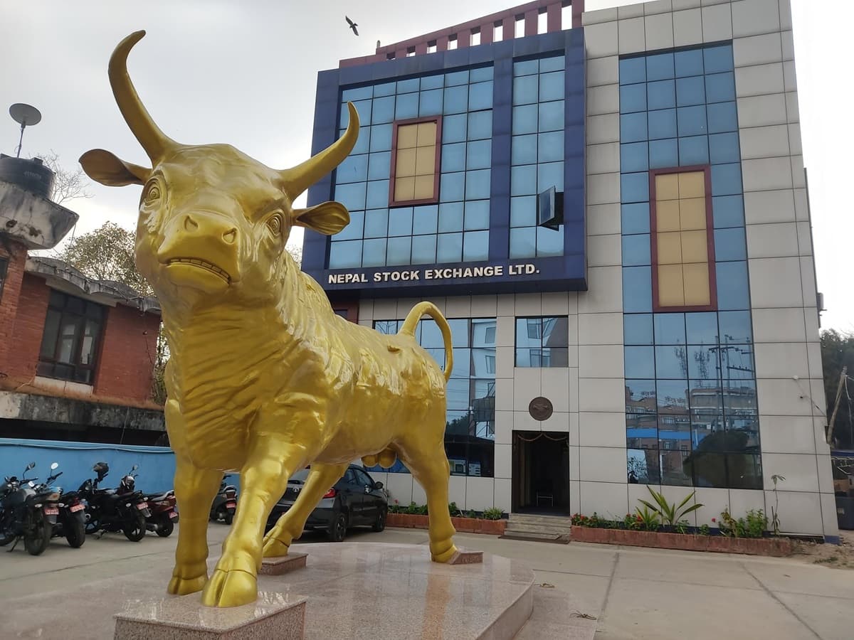 नेप्से परिसूचकमा २५ अंकको गिरावट