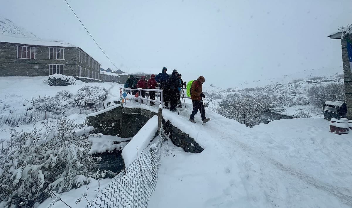 हिमपातमा फसेका दुई भारतीय पर्यटकको सकुशल उद्धार