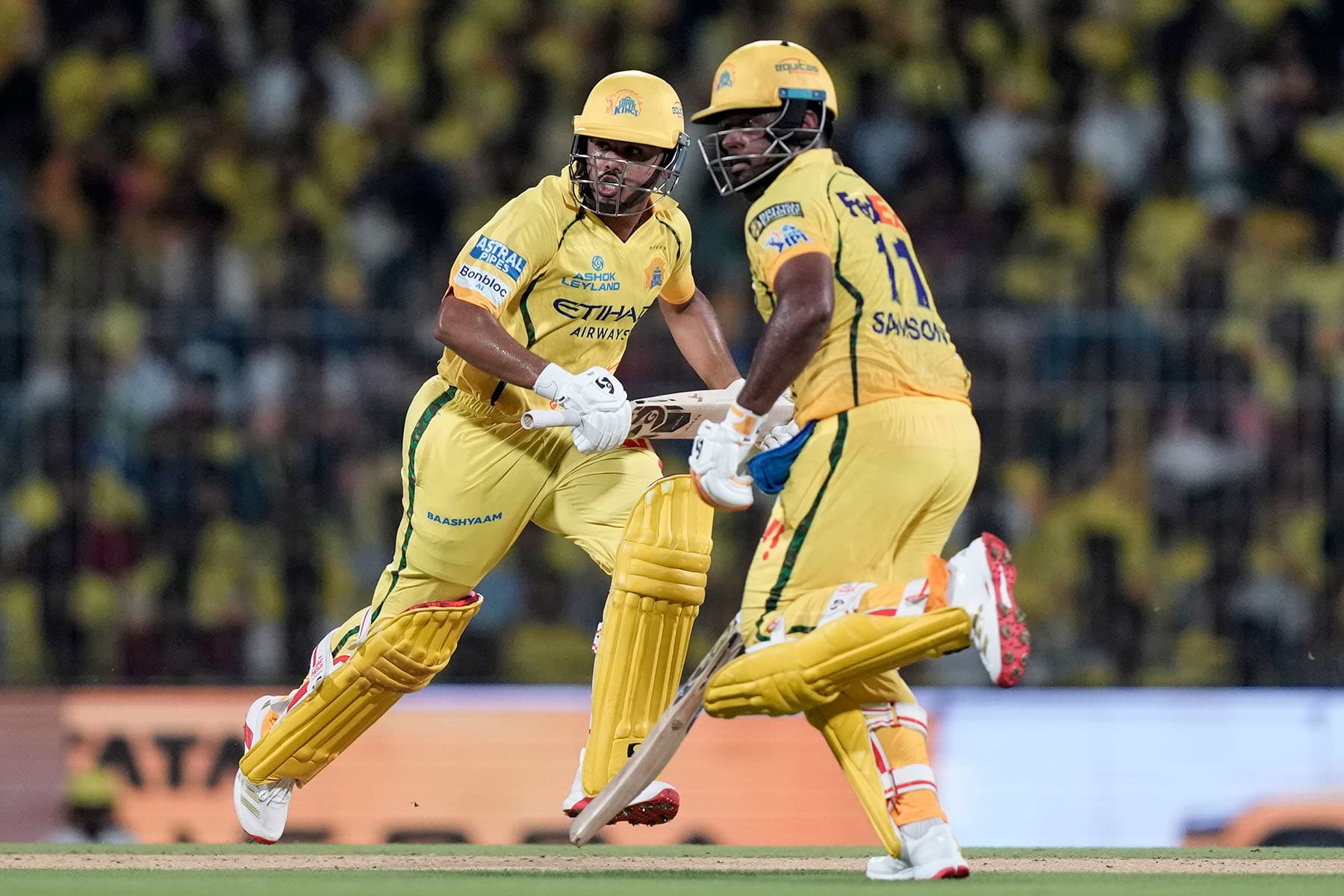 आईपीएल : सन्जु सैमसनको शतकमा चेन्नईले दिल्लीलाई दियो २१३ रनको लक्ष्य