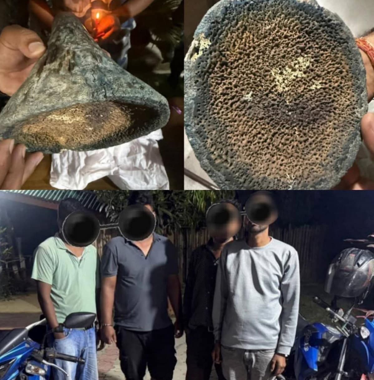 गैँडाको खागसहित चार जना पक्राउ