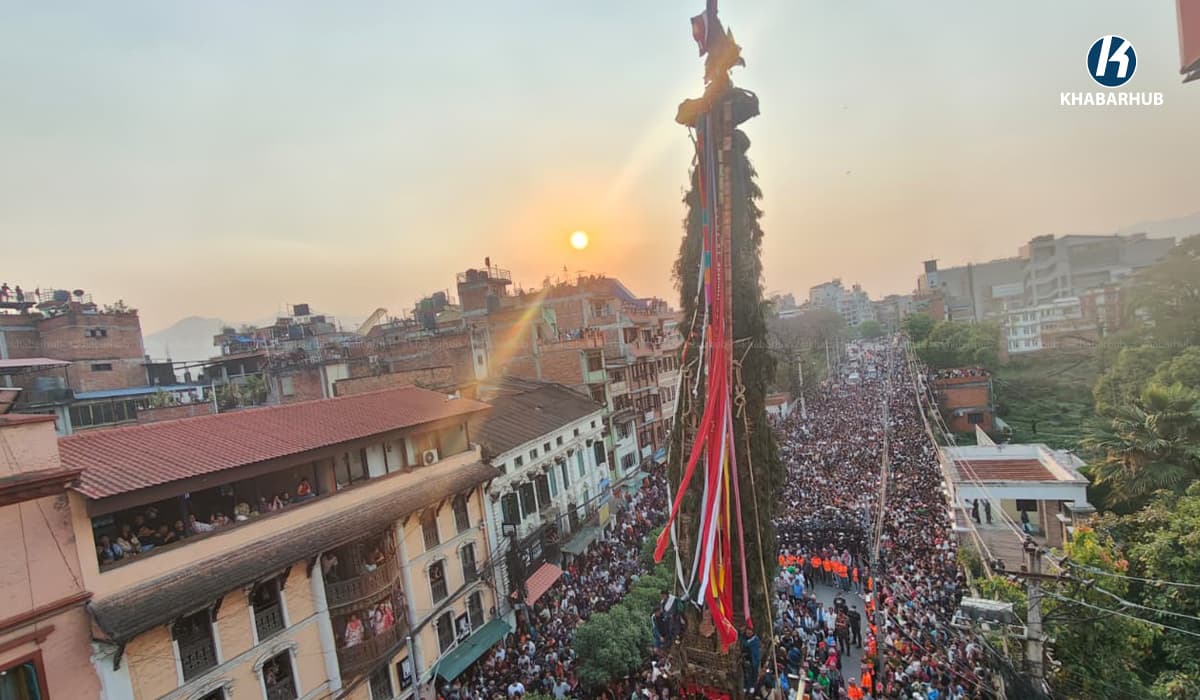 सुरु भयो रातो मच्छिन्द्रनाथको रथयात्रा (तस्बिरहरू)