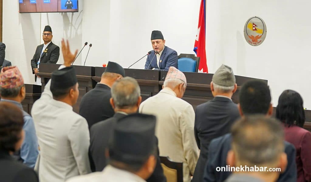 विपक्षीले छाडेनन् अवरोध दोस्रो बैठक पनि स्थगित