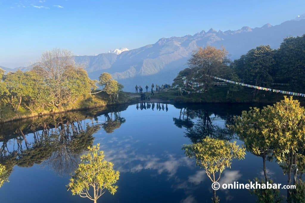 आहा ! अजिरकोटको त्यो नागेपोखरी (फोटो फिचर)