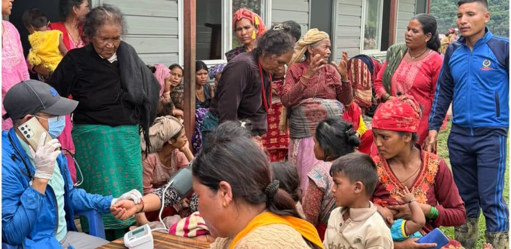 जाजरकोट पहिरो : ७० घरका दुई सय जनालाई विद्यालयमा सारियो (तस्वीरहरू)