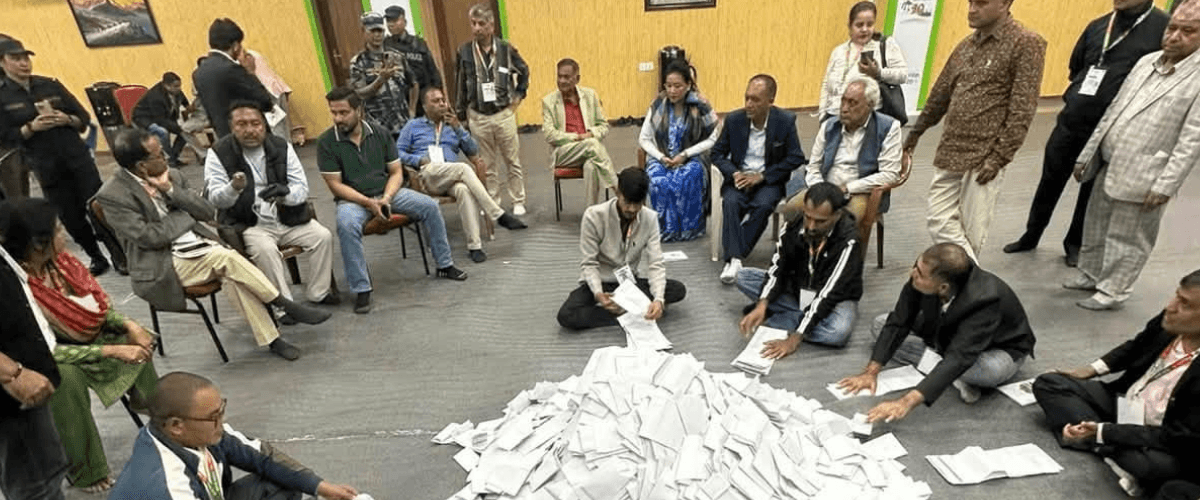 उपसभापति र महामन्त्रीमा कसको मत कति ?