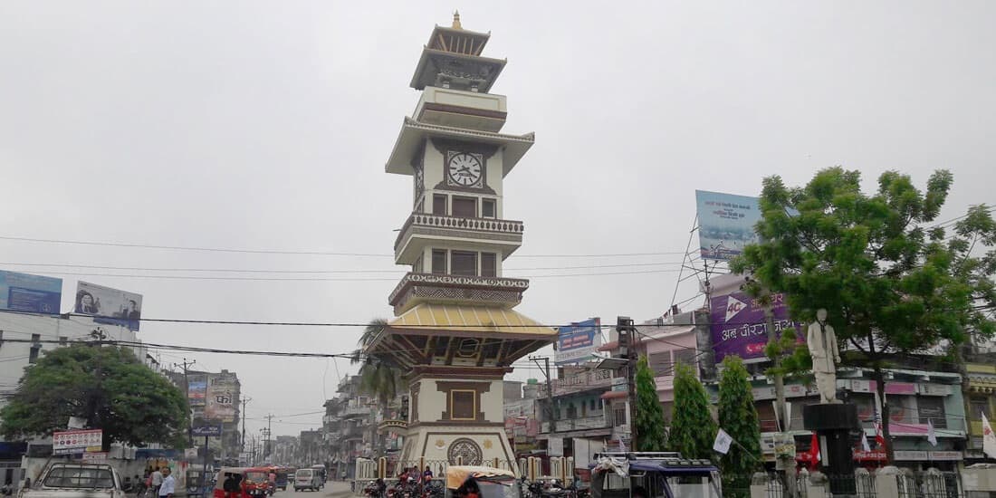 वीरगन्जमा मुख्य सडक विस्तार अभियान पुनः सुरु