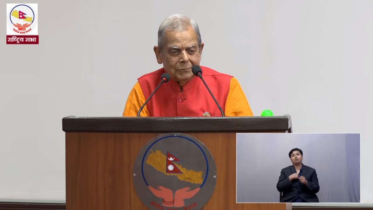 संवैधानिक व्यवस्था र संघीयताको स्वरूपप्रति महन्थ ठाकुरको असन्तुष्टि