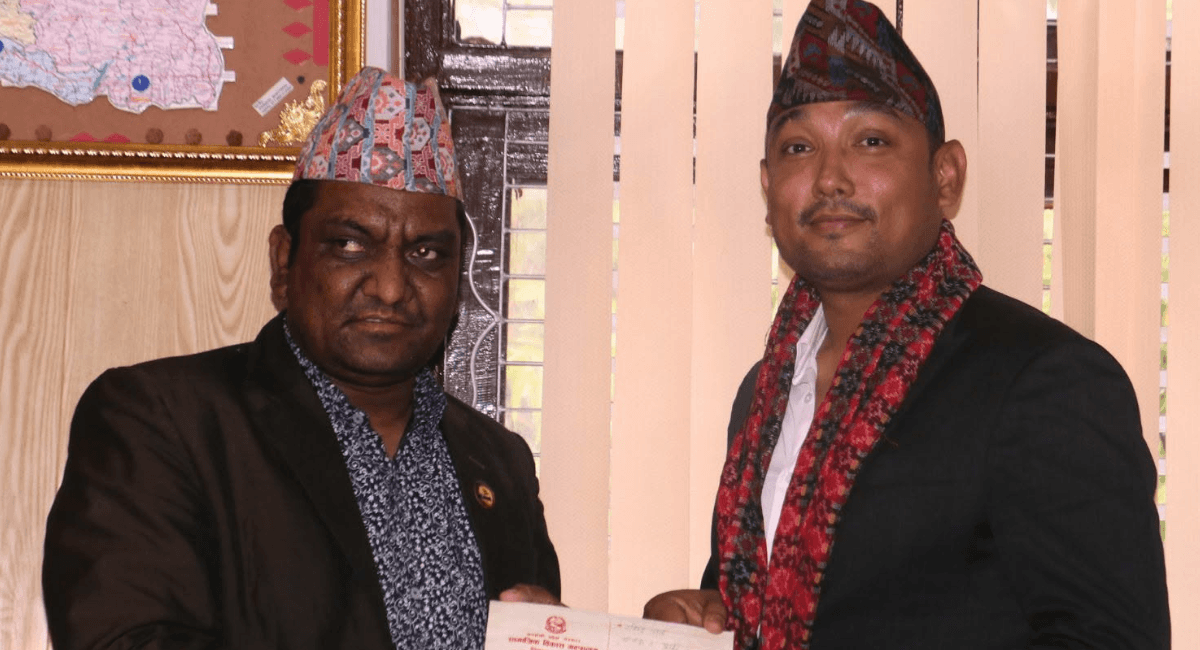 कर्णाली प्रदेश खेलकुद परिषद्का सदस्यसचिव चन्दले लिए शपथ