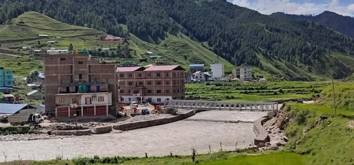 कोटेसाँघुमा चार वर्षपछि पुल बन्दा स्थानीयको सास्ती अन्त्य