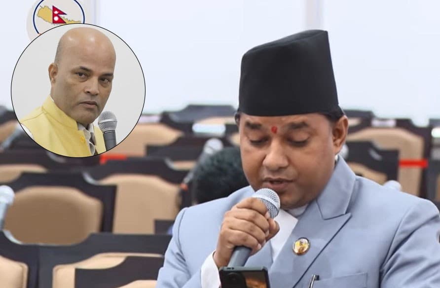 अमरेशले संसदमा कुमार बेनमाथि लगाएको आरोपप्रति रास्वपा सांसदको आपत्ति : ‘भ्रामक कुरा उठाएर चरित्र हत्या गरियो’
