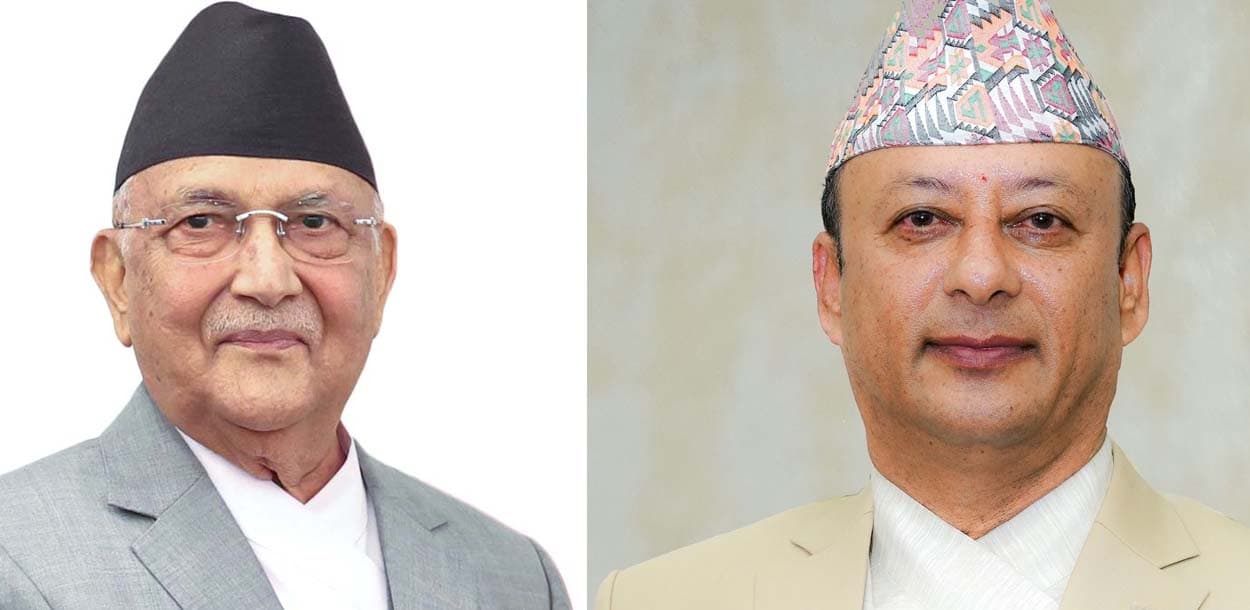 केपी ओलीलाई पत्थरी, दीपक खड्कालाई पखाला