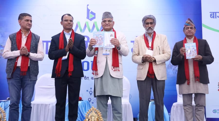 धमेन्द्र झाको पुस्तक जगन्मुक्ति लोकार्पण