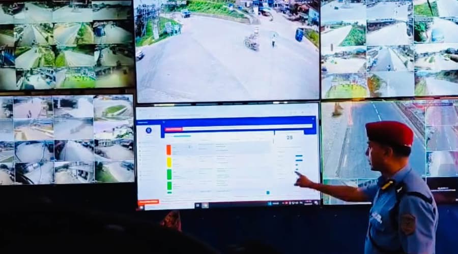 सिन्धुली प्रहरीमा ‘स्मार्ट कन्ट्रोल’ रुम