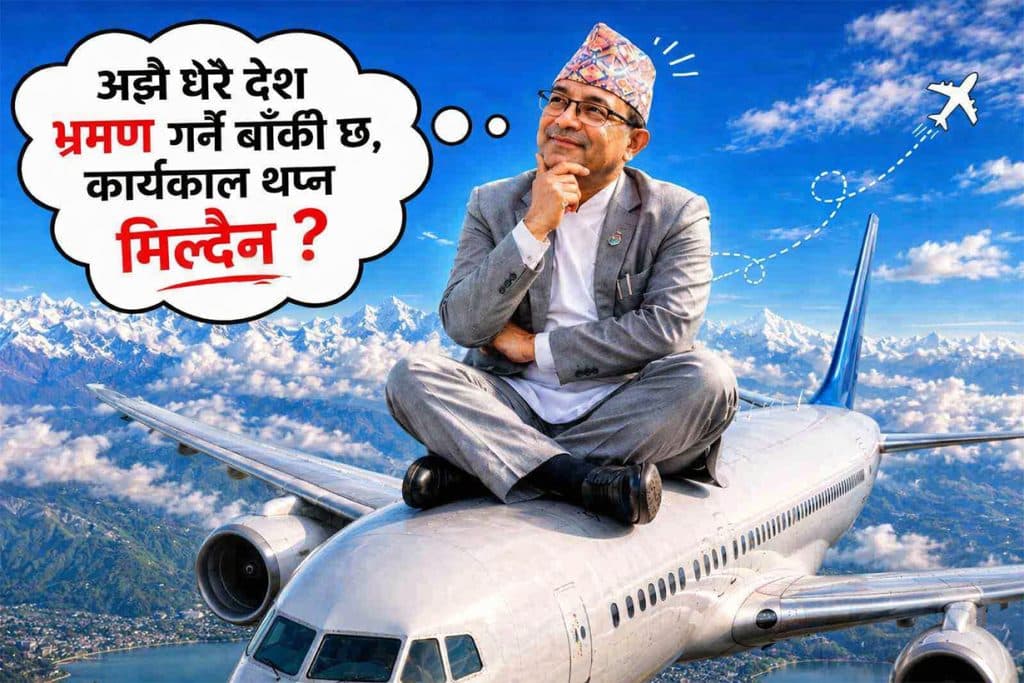 पोखराका मेयरलाई विदेश भ्रमणमा भ्याइनभ्याइ : हतारमा बजेट ल्याउँछन्, कुुदिहाल्छन्