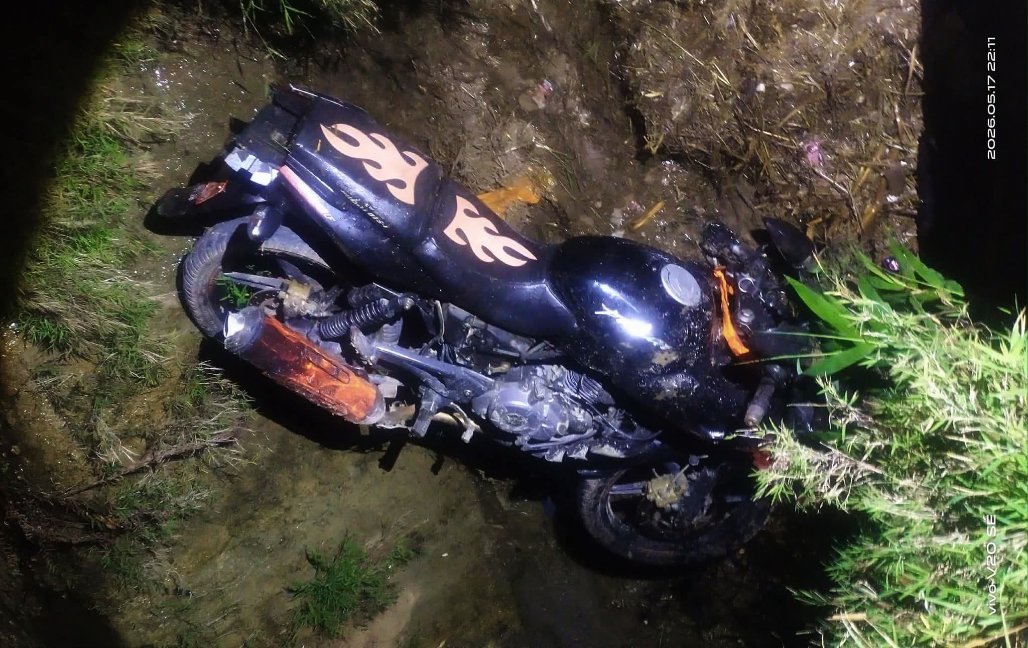 मोटरसाइकल दुर्घटनामा दुई जनाको मृत्यु